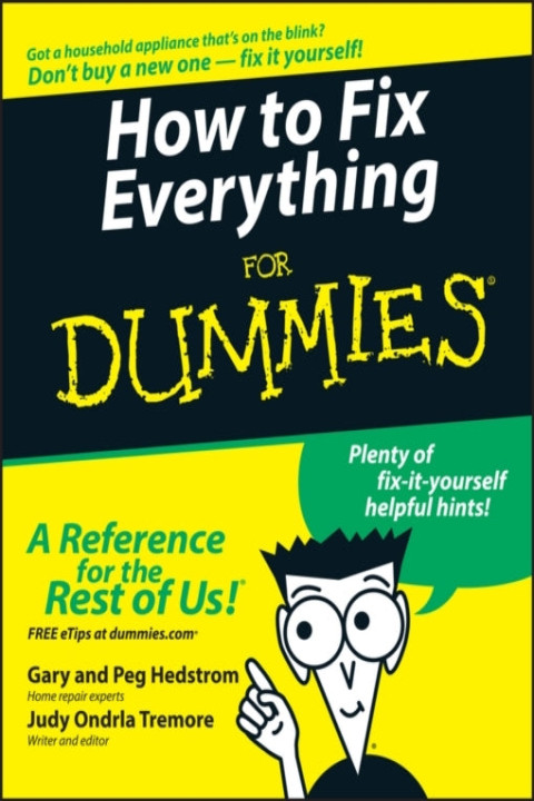 Omslag: How to Fix Everything for Dummies