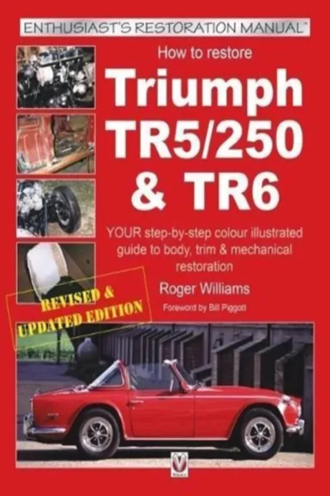 Omslag: How to Restore Triumph TR5/250 & TR6