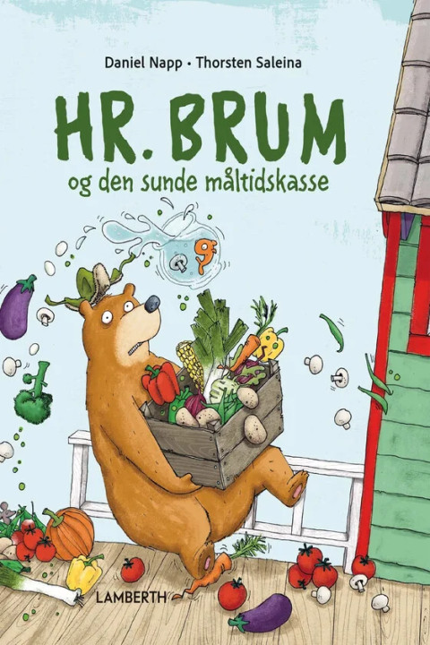 Omslag: Hr. Brum og den sunde måltidskasse
