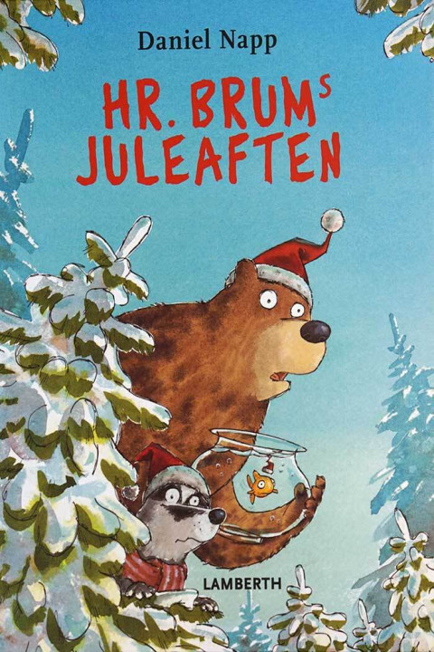 Omslag: Hr. Brums juleaften