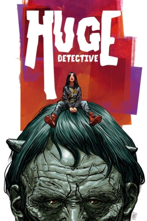 Omslag: Huge Detective