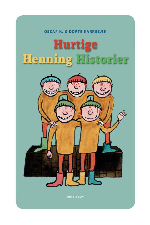 Omslag: Hurtige Henning historier