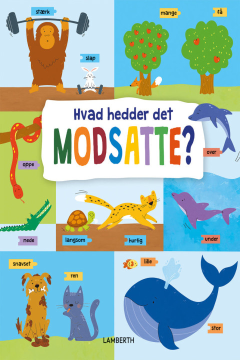Omslag: Hvad hedder det modsatte?