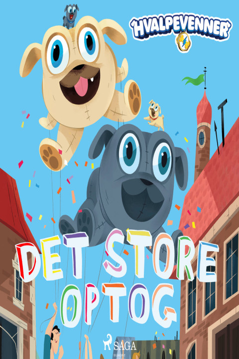 Omslag: Hvalpevenner - Det store optog