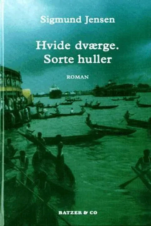 Omslag: Hvide dværge. Sorte huller - Roman
