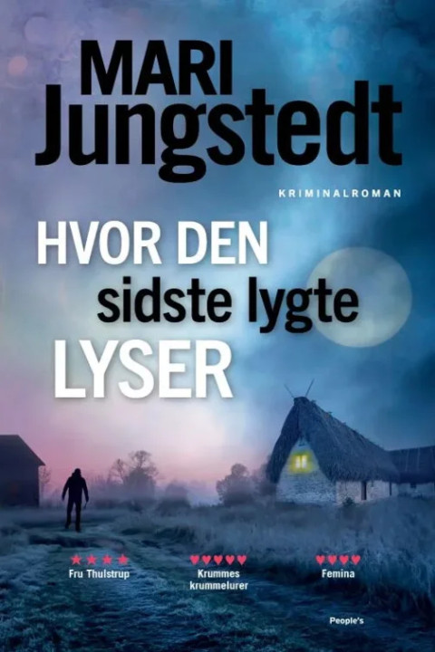 Omslag: Hvor den sidste lygte lyser