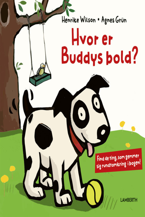 Omslag: Hvor er Buddys bold?
