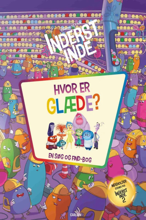 Omslag: Hvor er Glæde? En søg og find-bog
