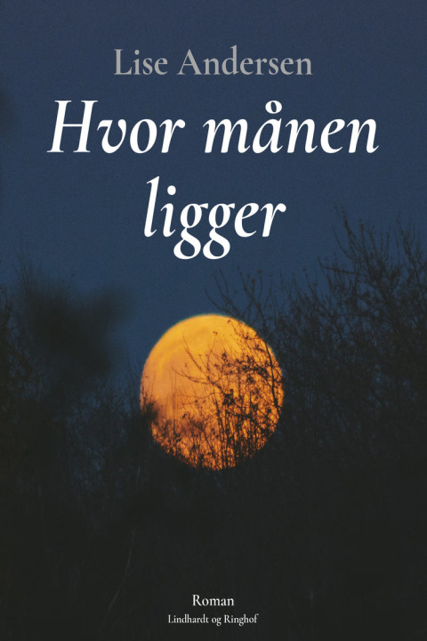 Omslag: Hvor månen ligger