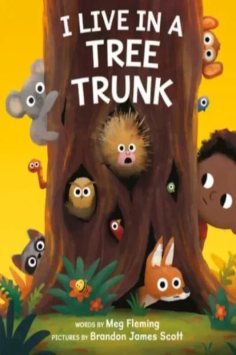 Omslag: I Live in a Tree Trunk