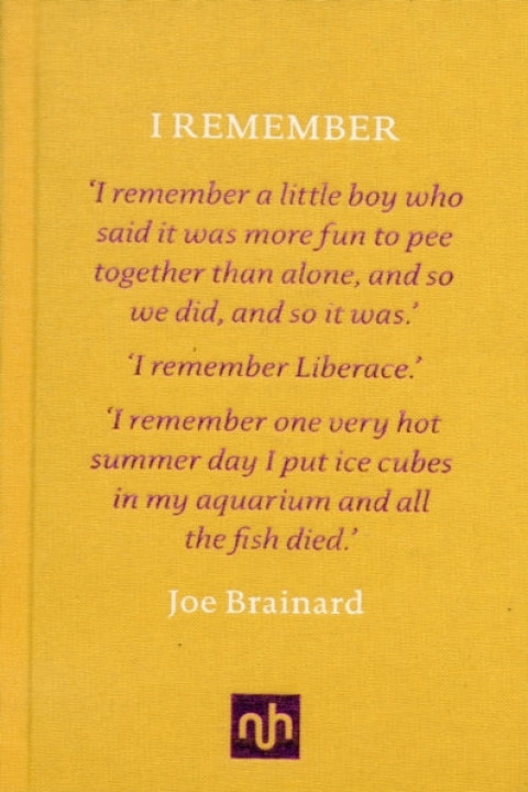 Omslag: I Remember