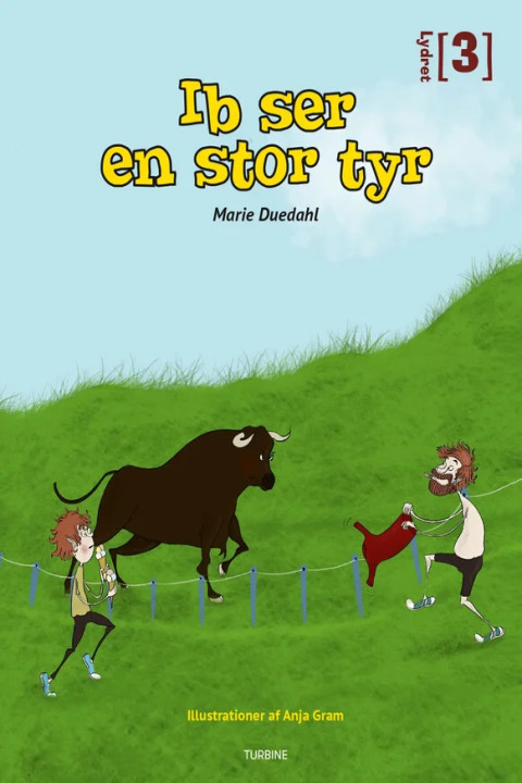 Omslag: Ib ser en stor tyr