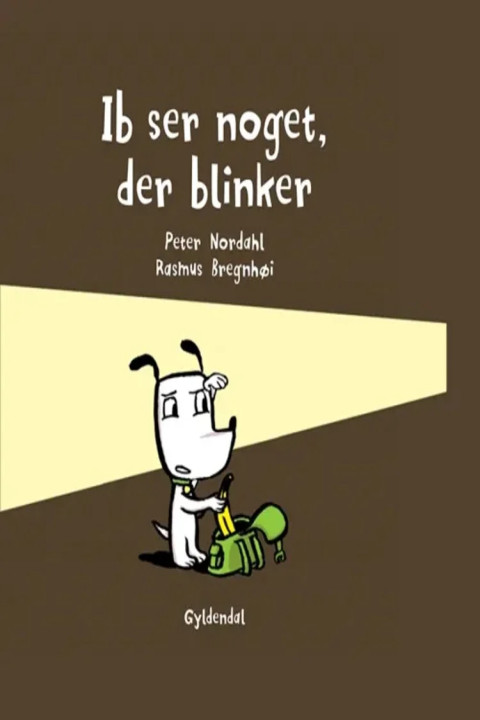 Omslag: Ib ser noget, der blinker