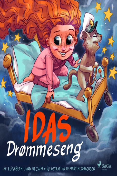 Omslag: Idas drømmeseng