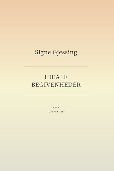 Omslag: Ideale begivenheder