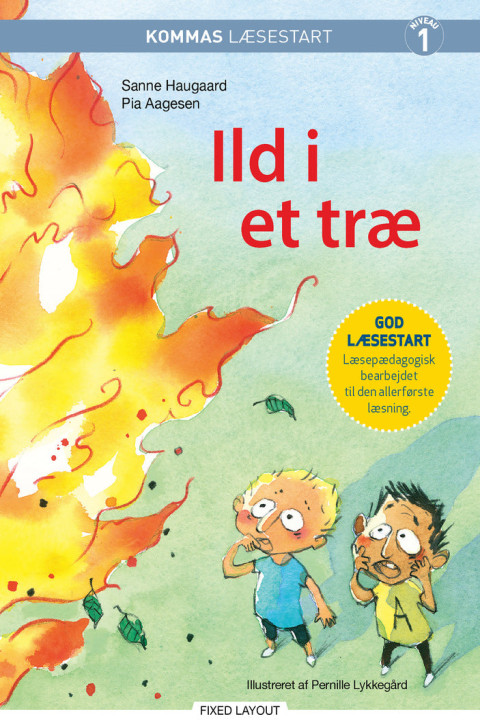 Omslag: Ild i et træ