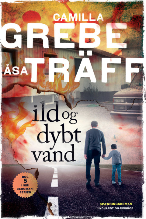Omslag: Ild og dybt vand