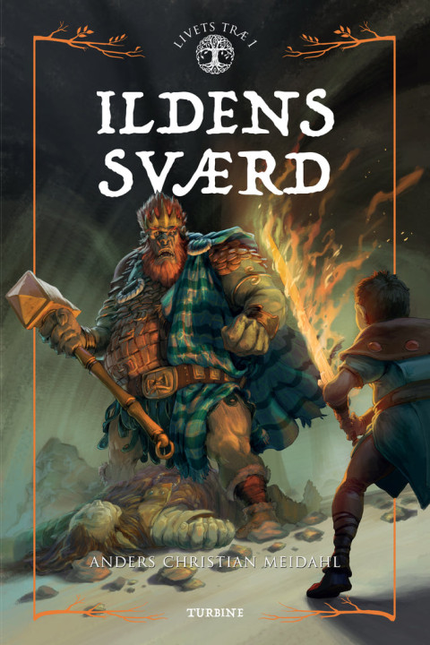 Omslag: Ildens sværd