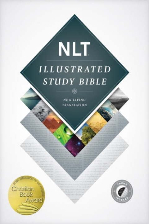 Omslag: Illustrated Study Bible-nlt
