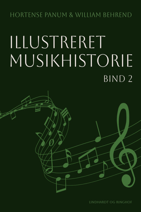 Omslag: Illustreret musikhistorie. Bind 2