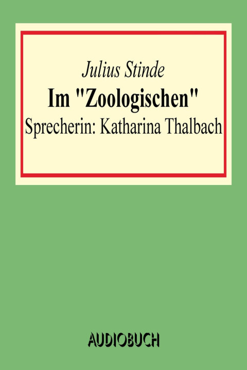 Omslag: Im Zoologischen Garten