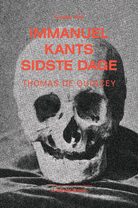 Omslag: Immanuel Kants sidste dage