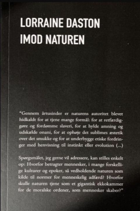 Omslag: Imod naturen