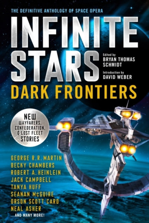 Omslag: Infinite Stars: Dark Frontiers