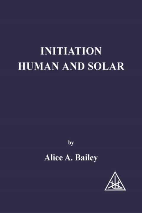 Omslag: Initiation, Human and Solar