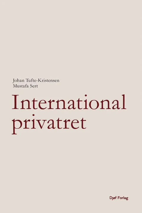 Omslag: International privatret
