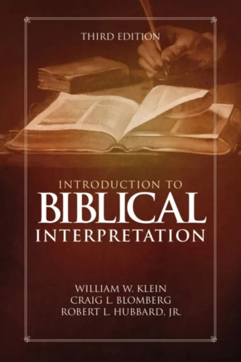 Omslag: Introduction to Biblical Interpretation - Third Edition
