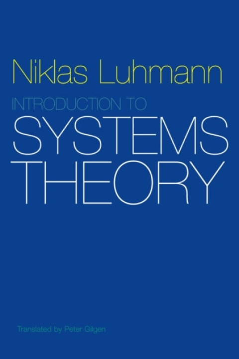 Omslag: Introduction to Systems Theory