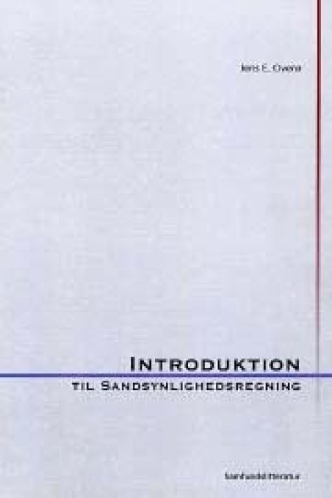 Omslag: Introduktion til sandsynlighedsregning