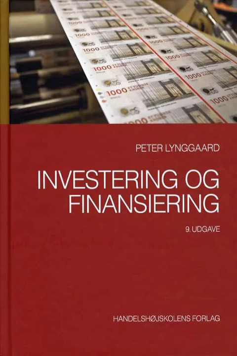 Omslag: Investering og finansiering