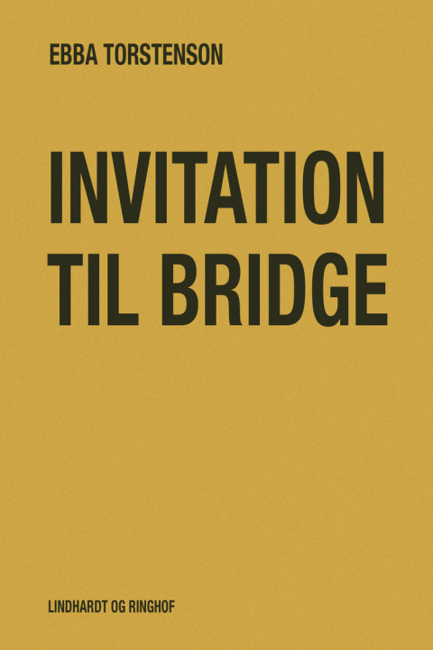 Omslag: Invitation til bridge
