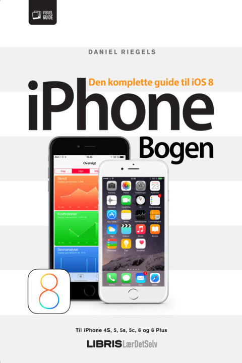Omslag: iPhone-bogen - den komplette guide til iOS 8