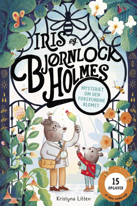 Omslag: Iris og Bjørnlock Holmes