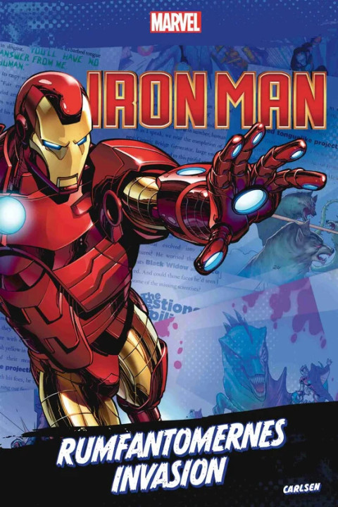 Omslag: Iron Man Rumfantomernes invasion