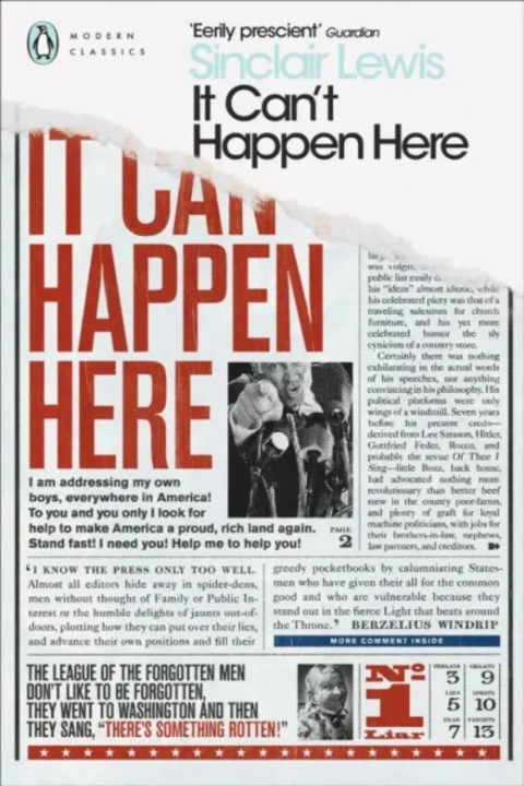 Omslag: It Can't Happen Here