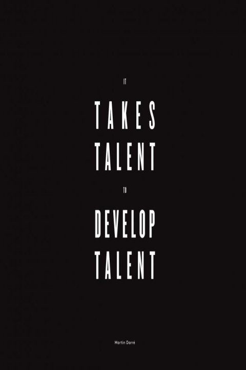 Omslag: It takes talent to develop talent
