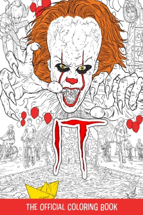 Omslag: It The Official Coloring Book