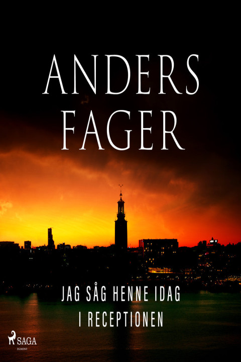 Omslag: Jag såg henne idag i receptionen