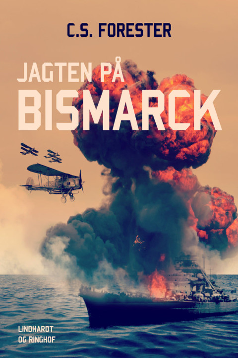Omslag: Jagten på Bismarck