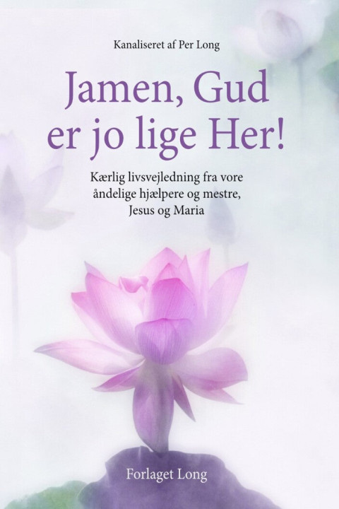 Omslag: Jamen, Gud er jo lige Her