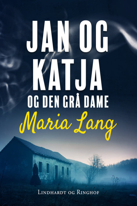 Omslag: Jan og Katja og den grå dame