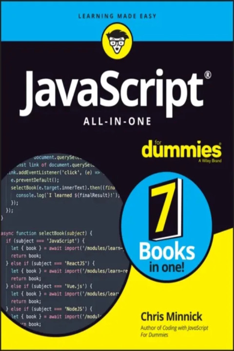 Omslag: JavaScript AllinOne For Dummies