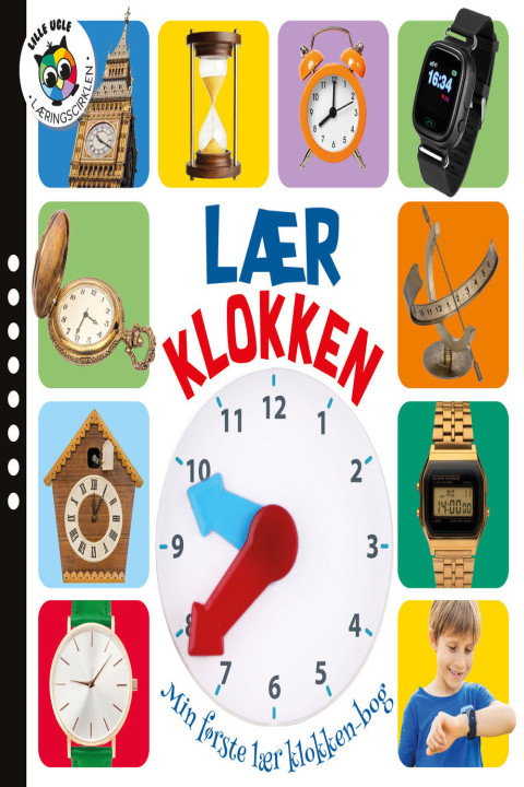 Omslag: Jeg lærer klokken