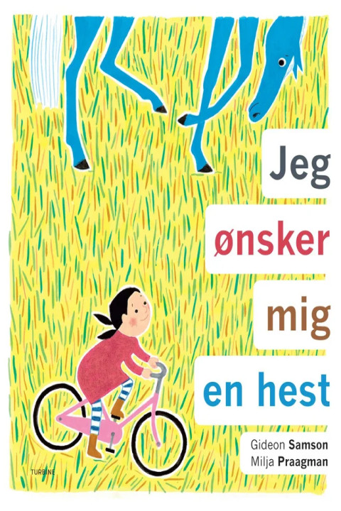 Omslag: Jeg ønsker mig en hest