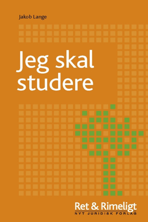 Omslag: Jeg skal studere