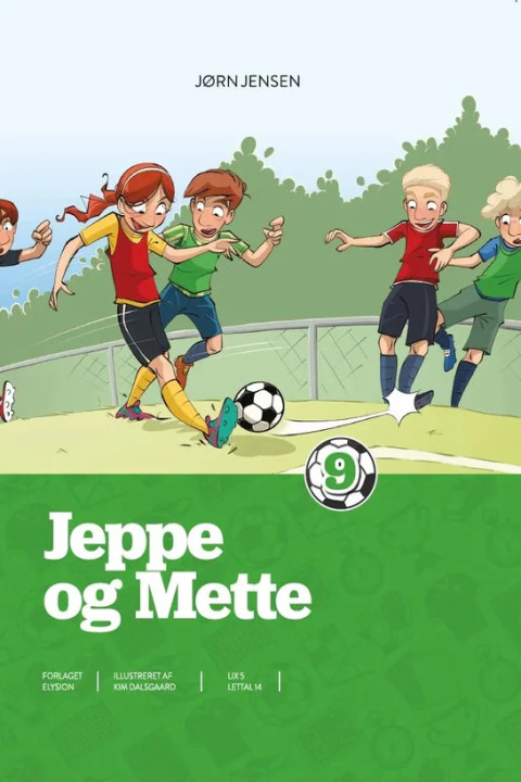Omslag: Jeppe og Mette - Jeppe 9